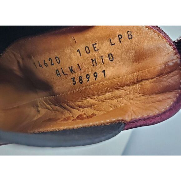 J Fitzpatrick Chelsea Boots Mens 10 E Alki MTO LPB Last City‎ Rubber Sole Shoes main image 13